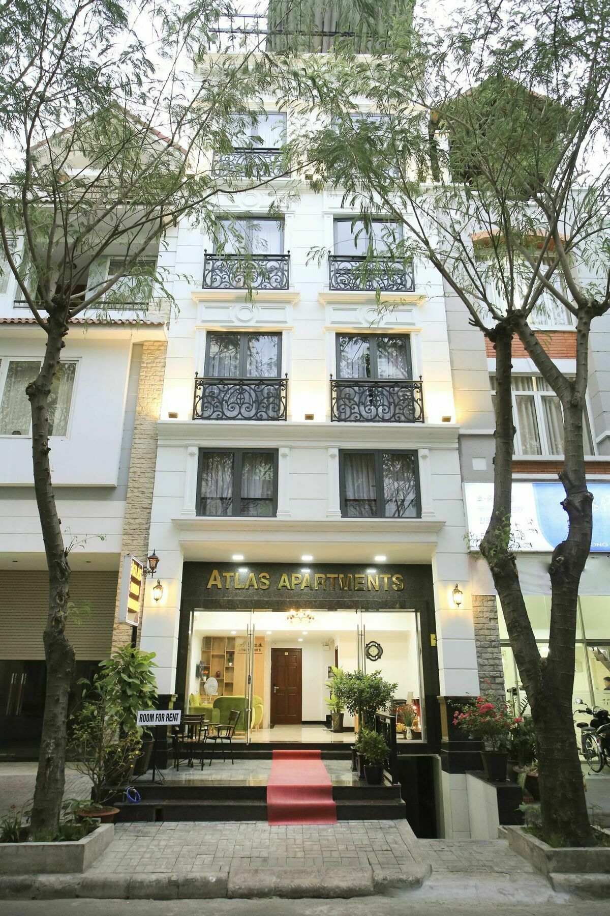阿特拉斯公寓酒店 胡志明市 外观 照片